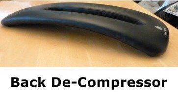 Back De-compressor for chronic pain management. Back De-compressor for chronic pain management.