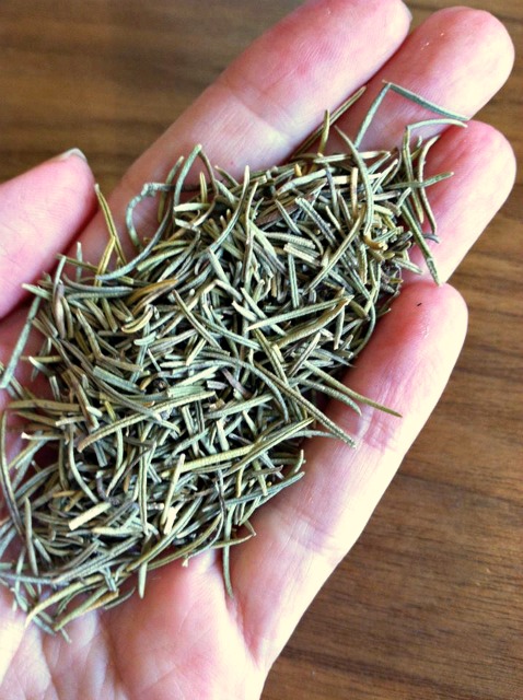 Rosemary. Great for inflammation, to strengthen hair, and mild liver support.