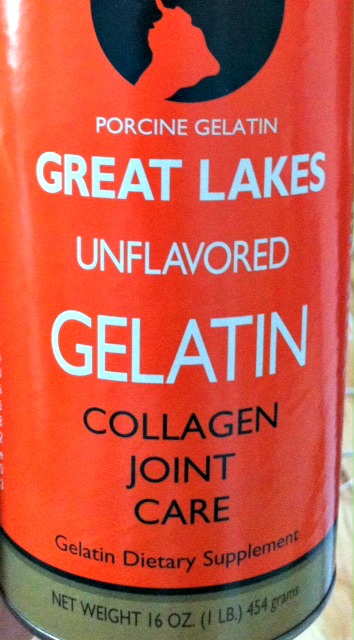 Great Lakes Gelatin for joint health.