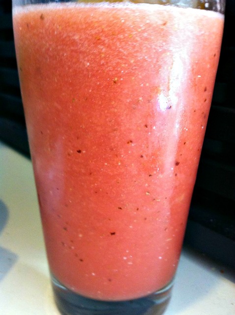 Watermelon Seed Smoothie..
