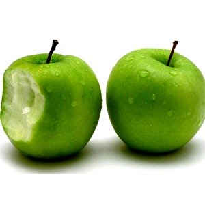 green apples are a great food source of naturally occuring malic acid