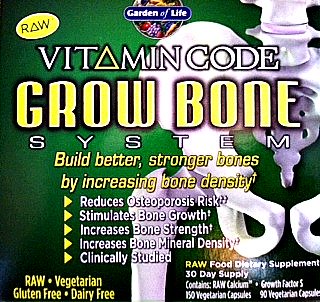 Gluten free Grow Bone Calcium by Garden Of Life