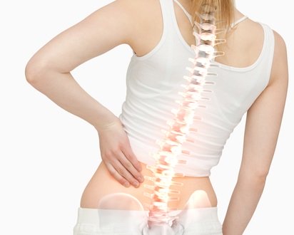 Woman with Sciatica Pain