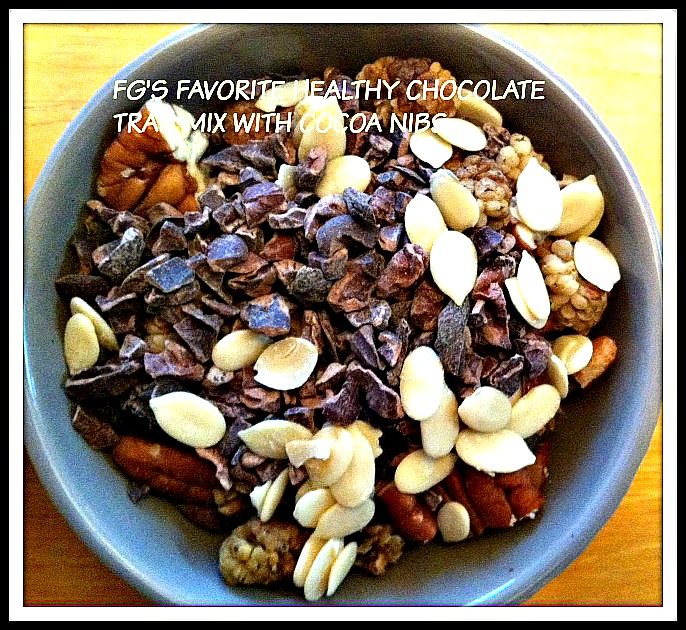 Healthy Chocolate Trail Mix